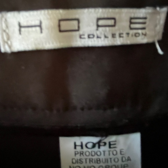 Hope Collection black poly-cotton blend size 12. Made in Italy. - Picture 6 of 7
